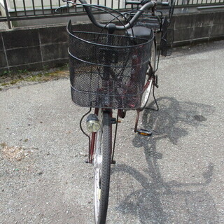 自転車　ママチャリの画像