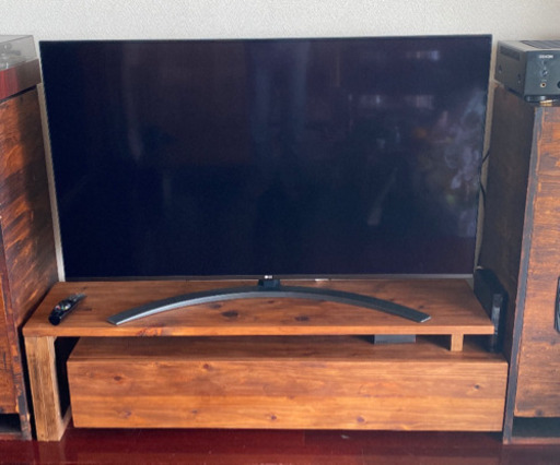 LG 49SM8100PJB 49V型 液晶テレビ 4K対応&外付HDD 4TB