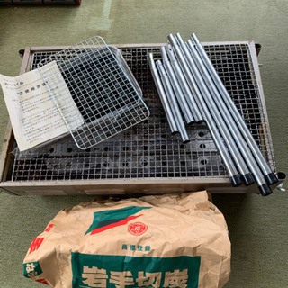 BBQコンロ 普通サイズ＆ミニサイズ   🍀岩手切炭付き