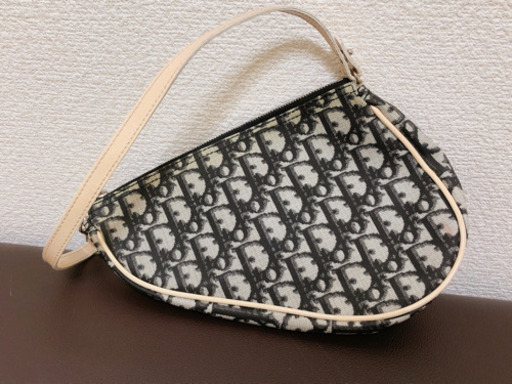 クリスチャンディオール　トロッター　サドルバッグ