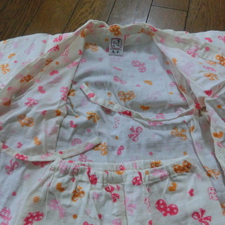 ベビー・キッズ　りぼん＆ハート甚平♪の画像