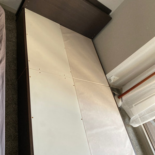 セミダブルベッド　ニトリ製の画像