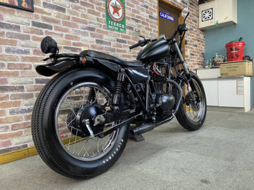 【極上上質車！ビンテージクラシックボバーカスタム絶好調美車】 カワサキ 250TR  タイヤほぼ新品【動画有】カフェーレーサー チョッパー