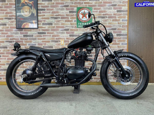 【極上上質車！ビンテージクラシックボバーカスタム絶好調美車】 カワサキ 250TR  タイヤほぼ新品【動画有】カフェーレーサー チョッパー