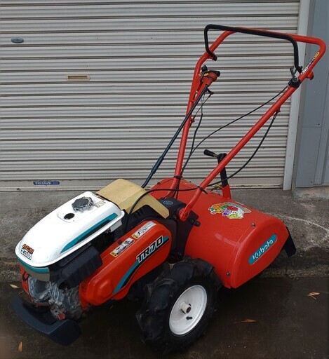 鹿児島発　6.2馬力　クボタ　ガソリンエンジン耕うん機　TR70