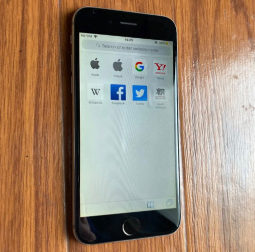 iPhone 6 Silver 16 GB SIMフリー