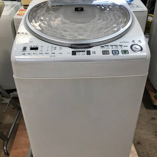 シャーププラズマクラスター洗濯乾燥機 8Kg ES-TX810