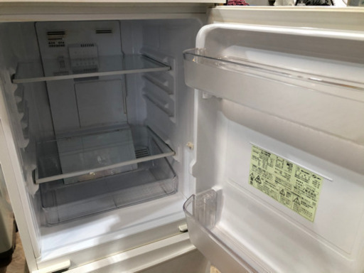 【美品】SHARPシャープ冷蔵庫SJ-14W-W/ホワイト