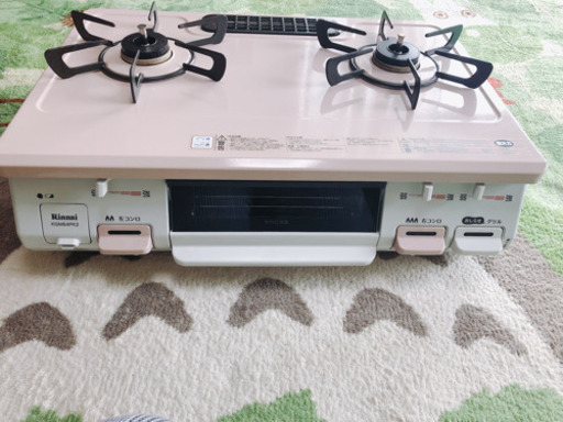 【超美品】リンナイガステーブル(魚焼きグリル未使用)