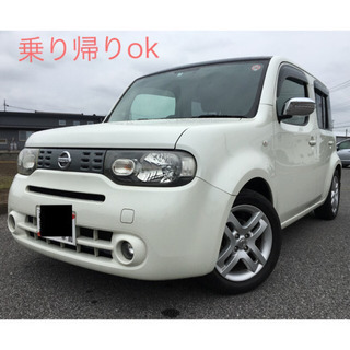 美車！格安！Z12キューブ！HDDナビTV!バックカメラ！ビルト...