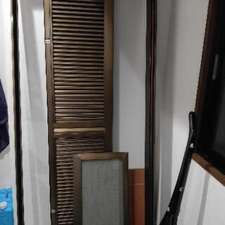 【最終値下】中折網戸 玄関用