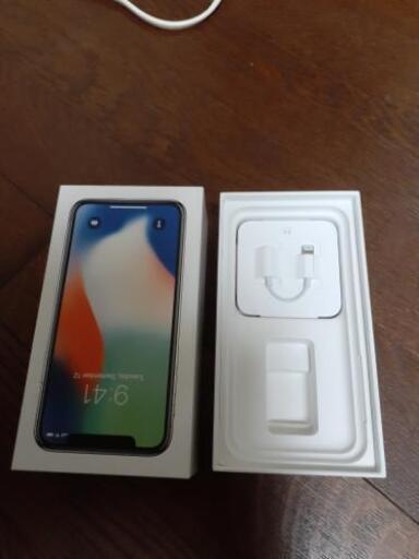iPhone X Silver 64 GB  シルバー