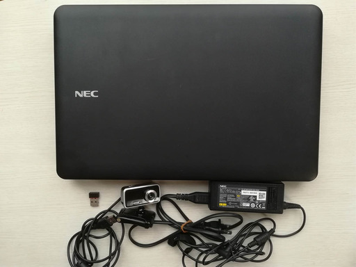 (お打合せ中)ノートパソコン NEC VersaPro VK24LA-E CPU:core i3 メモリ:4GB HDD:250GB OS:Windows10Pro(64bit) 15.6型 無線LAN有(Wi-Fi子機アダプター付き) 光学ドライブ内蔵  USBカメラ付き
