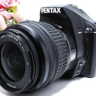 ★全国発送対応★交渉可★【軽量コンパクトで持ち運び便利！】PENTAX K-x レンズセット