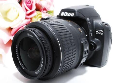 ★全国発送対応★交渉可★【1台で大活躍！】Nikon D40 WiFi レンズ セット