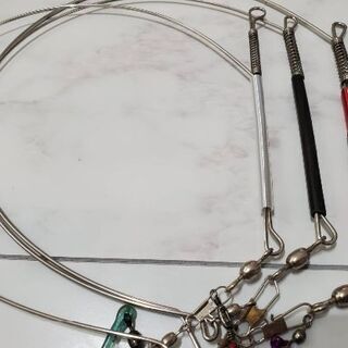 釣り 船釣り テンビン ３点セット (クッションゴム 付き)