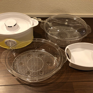 スチームで簡単調理！スチームクッカーの画像