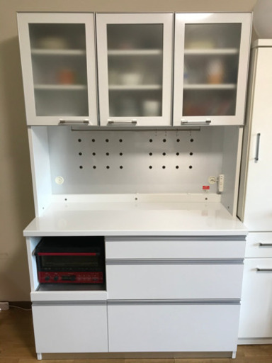 ユーアイ 日本製 キッチンキャビネット 食器棚 キッチン収納