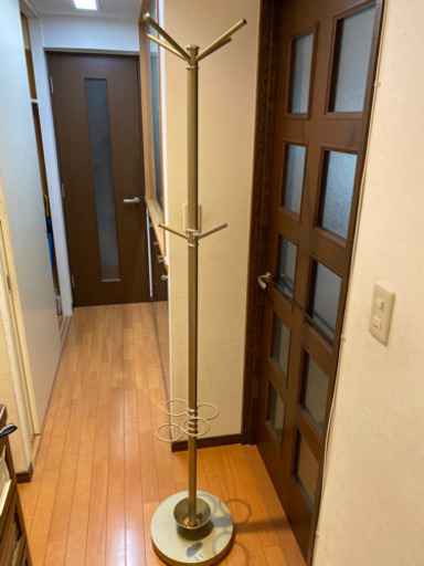 コートハンガースタンド 傘立て付き