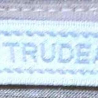 急募🔊◀️トルディア▶️ボーダーラメ リボン 紐 くしゅくしゅ 調節 丸襟 Mの画像