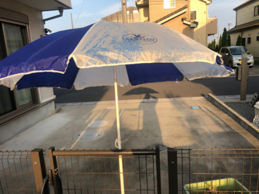 野外用パラソル