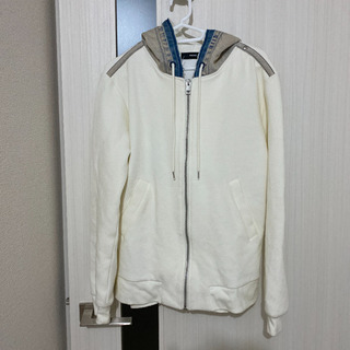 美品　ディーゼル　切り替え　パーカー