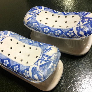【レトロ雑貨】陶器まくら