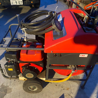 長野市 美品丸山 動力噴霧機 MS511 R2 ラジコン動噴 8馬力 ホース 約90m セット動噴 最大吸水量 44L/min リコイル　リモコンなくなりました 長野市 美品丸山 動力噴霧機 MS511 R2 ラジコン動噴 8馬力 ホース