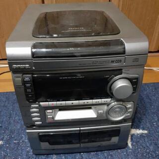 ジャンク品　コンポ　xr-h33md aiwa