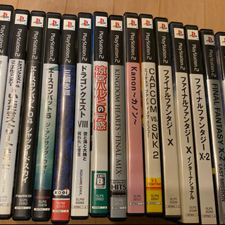 PS2 ゲーム　まとめ売り　セット　プレステ2 15本の画像
