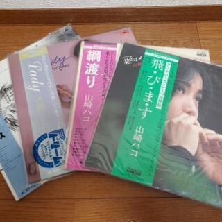 中島みゆき、水越けいこ、山崎ハコ　レコード