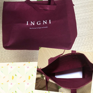 INGNI 鞄　チャック付き　福袋バック