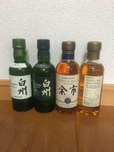 希少な180mlボトルセット　ウイスキー