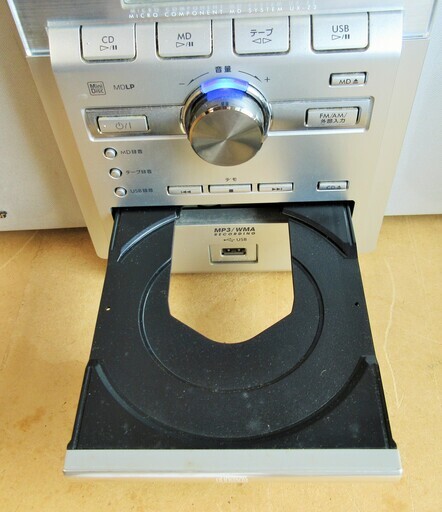 ☆ビクター JVC Victor UX-Z2 CA-UXZ2-S オールインワン・マイクロコンポ◆CD・MD・USB・カセットミニコン