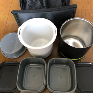 サーモス　保温お弁当箱　中古の画像