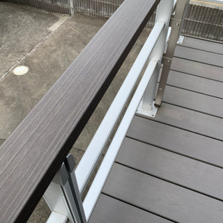 三協アルミ ひとと木 デッキ 施工費込み の画像