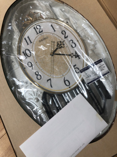 SEIKO メロディ掛け時計　新品