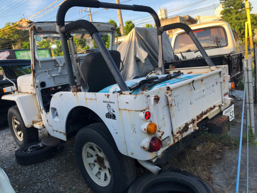 三菱ジープ j53 ディーゼルターボエンジン