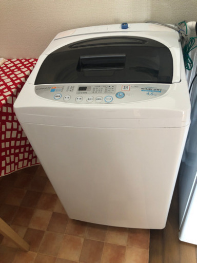 美品　4.6kg洗濯機　お取引中