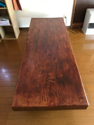 木製　座卓　サイズ170×62 高さ33