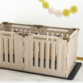 リッチェル 3wayサークル ドア付き 屋根付きの画像