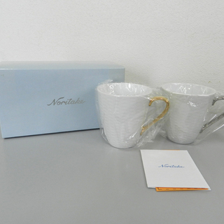 未使用 ノリタケ Noritake アミ マグカップ ペアセット...