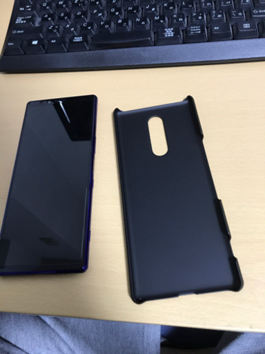 定価10万超え　大幅値下げ　Xperia1 ほぼ新品　パープル　SIMロック解除