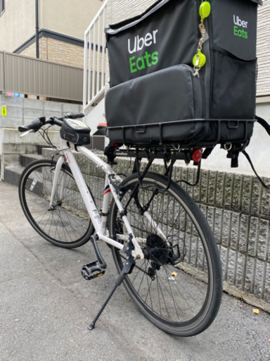 現役Uber配達員のクロスバイクです！