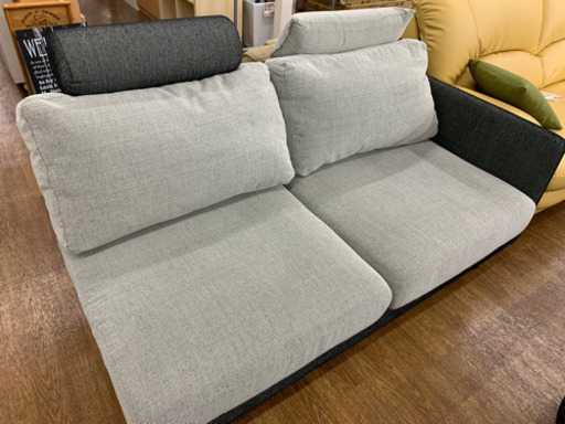 2人掛けソファ【店頭取引限定】【中古品】1点限り早い者勝ち！