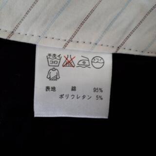 黒　ズボン　40サイズの画像