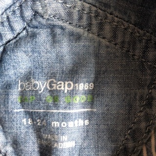 GAPベビー服の画像