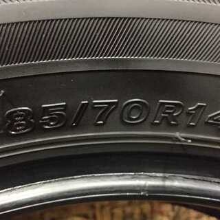 BS ECOPIA EP150 185/70R14 14インチ 夏タイヤ 4本 2018～2019年製 ノート カローラフィールダー フリード等 (VTG180) クレジットカード QR決済可能の画像