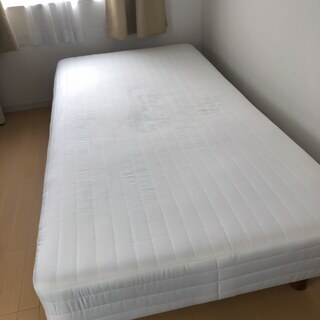 【無料】無印良品 脚付きシングルベッド