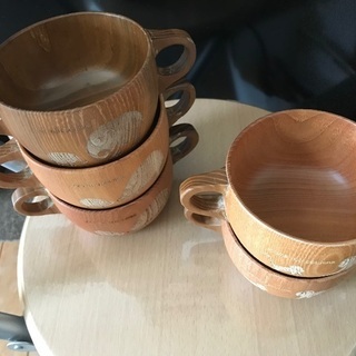 お椀　5個セットでの画像